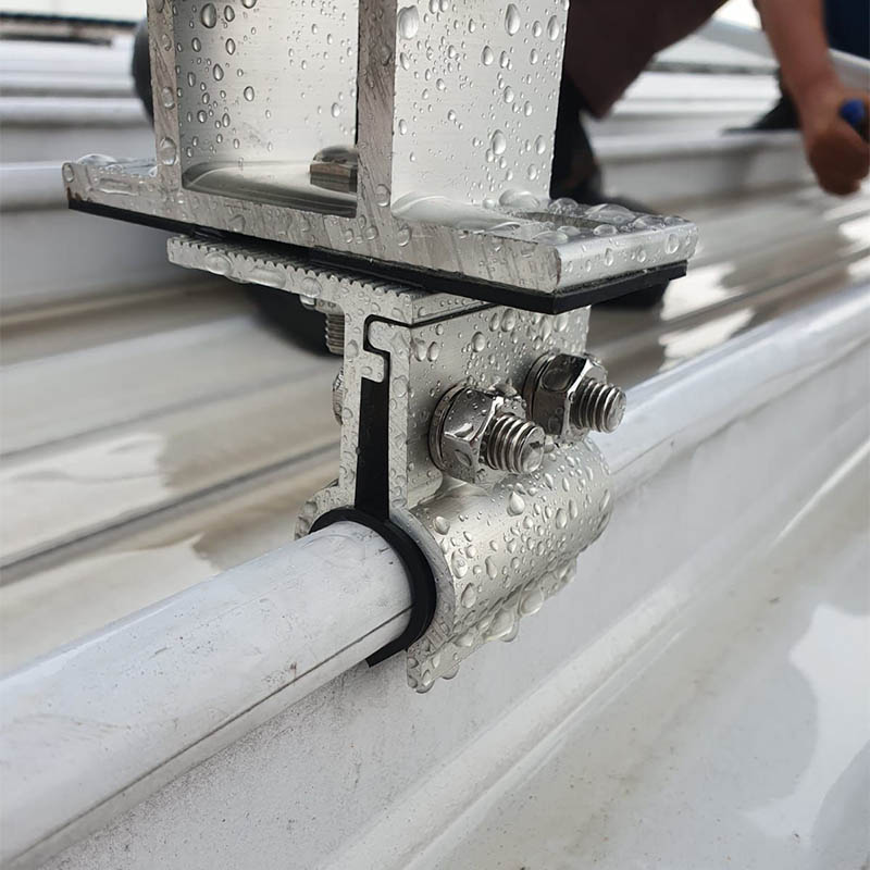 Solar Metal Deck Kalzip Sheet Roof Clamp