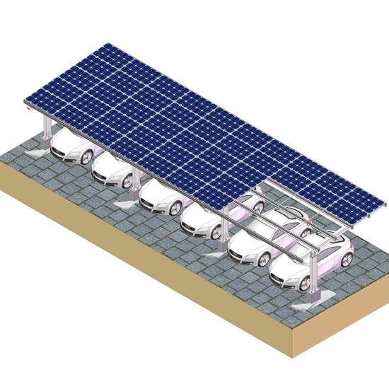 commercial Solar Carport Mounting Structure
