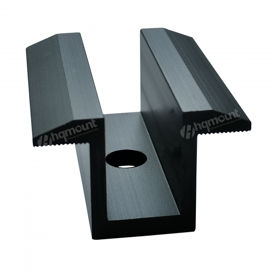 Solar Panel Mounting Black Mid Clamp wholesale