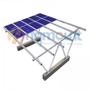 Solarpanel-Carport-Struktur
