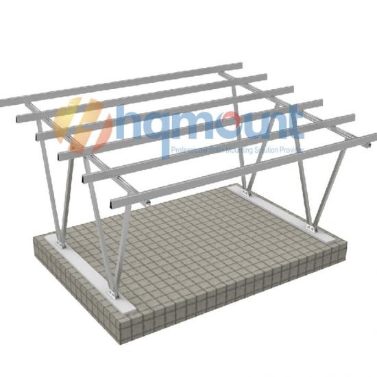 aluminum solar carport mount