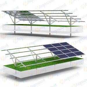 
     Solar-Bodenmasthalterung
    