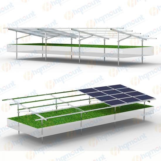 solar ground mounting support