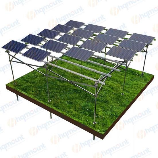 Solar ground mounting