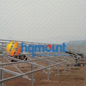 Solar-Bodenmontagesystem mit U-Profil-Stahl