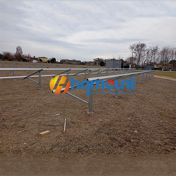 1MW GT2 ZAM Stahlpfosten Aluminium kundenspezifisches Profil Solarkraftwerk