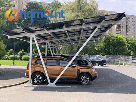 Aluminium-Solar-Carport-Projekt