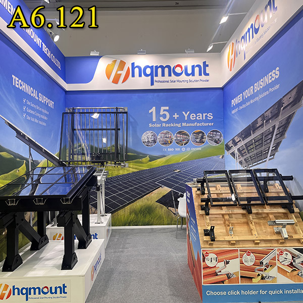 Intersolar Europe 2026 – HQ Mount am Booth A6.121
