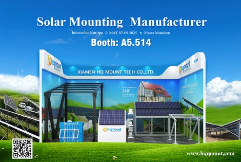 Wir sehen uns auf der Intersolar Europe 2025 | HQ Mount Stand: Halle A5.514