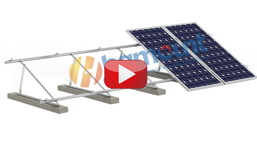 HQmount Solar-Dreieck-Dachmontagehalterung
        