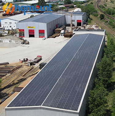 Die Installation des 1-MW-Blechdach-Photovoltaikprojekts wurde erfolgreich abgeschlossen
