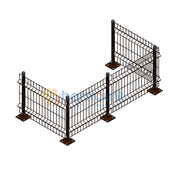 HQ-FC01 Solar Power Plant Fence – Complete Perimeter Security for Your PV Project 