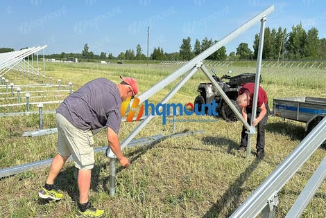 HQ Mount GT1 System-Aluminium-Solarkraftwerkshalterung
